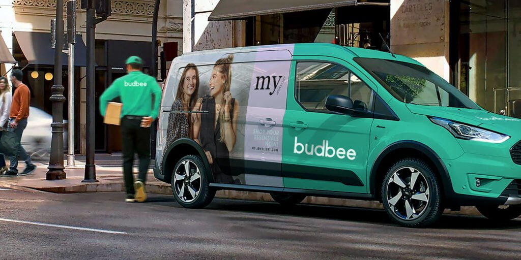 Questo design Budbee