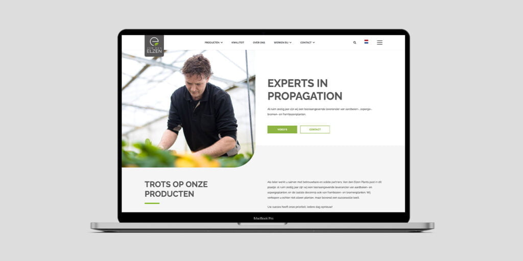 Ontwerp website Sankomij