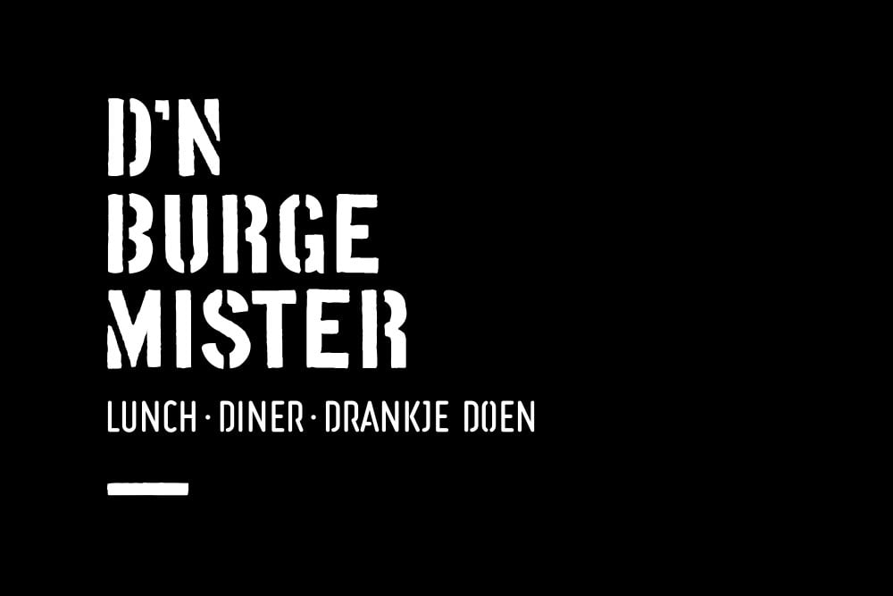 Ontwerp logo d'n burgemister